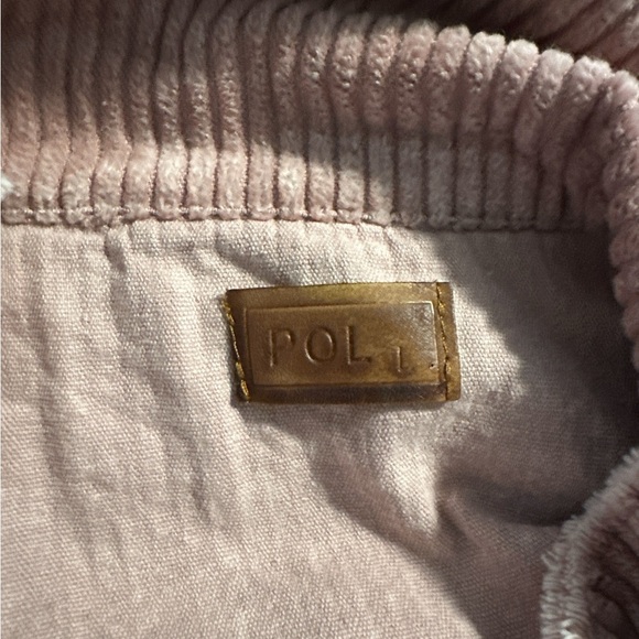POL Women's Corduroy Jacket in Blush Pink - Picture 5 of 6